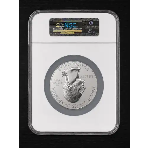 2010 5oz SILVER 25C YOSEMITE MS69 EARLY RELEASES (OB-168)