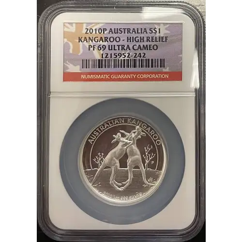 2010P Kangaroo - High Relief ULTRA CAMEO