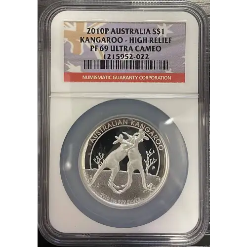 2010P Kangaroo - High Relief ULTRA CAMEO
