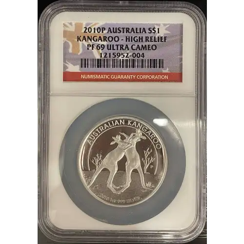 2010P Kangaroo - High Relief ULTRA CAMEO