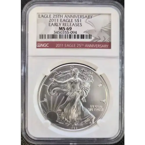 2011 EARLY RELEASES EAGLE 25TH ANNIVERSARY