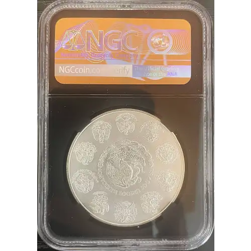 2011 - Mexico 1 Onza Libertad - 1oz Silver - MS69 (Storage 11A)  (2)