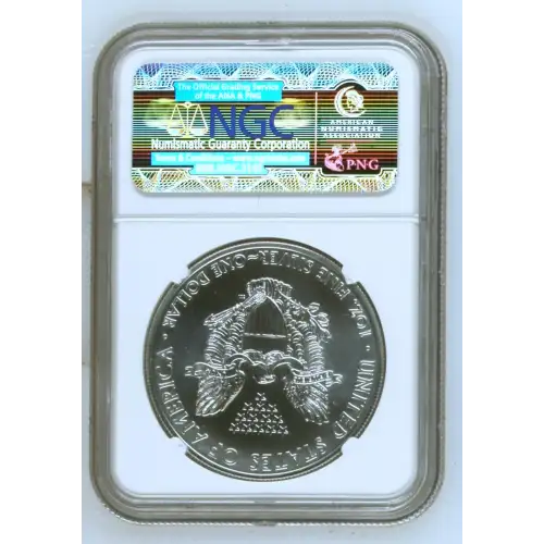 2011(S) - 1oz Silver Eagle - S$1 NGC MS69 (D10-B34) (2)