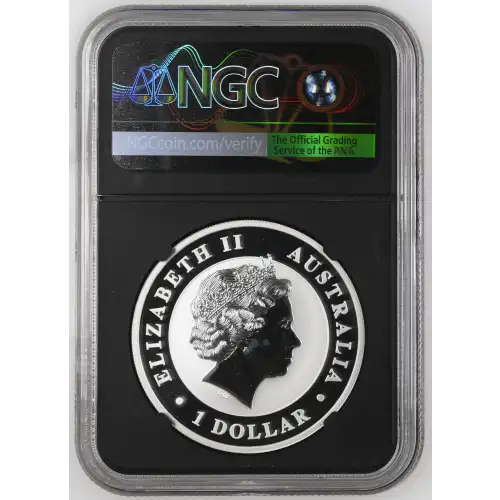 2011P - 1oz Koala Silver Coin - Australia S$1 - NGC GEM UNC. (S18A-B21)