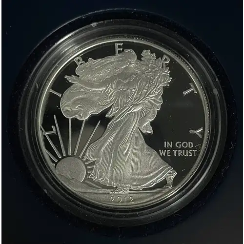 2012 1oz American Eagle San Francisco Two Coin Silver Proof Set - US Mint (D-14)