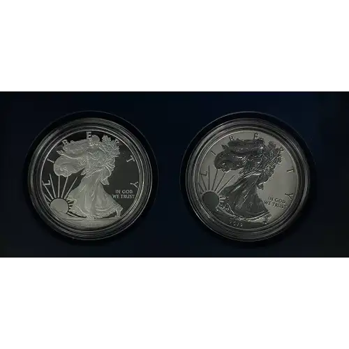 2012 1oz American Eagle San Francisco Two Coin Silver Proof Set - US Mint (D-14)