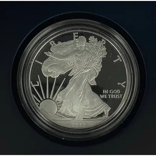 2012 1oz American Eagle San Francisco Two Coin Silver Proof Set - US Mint (D-14) (2)