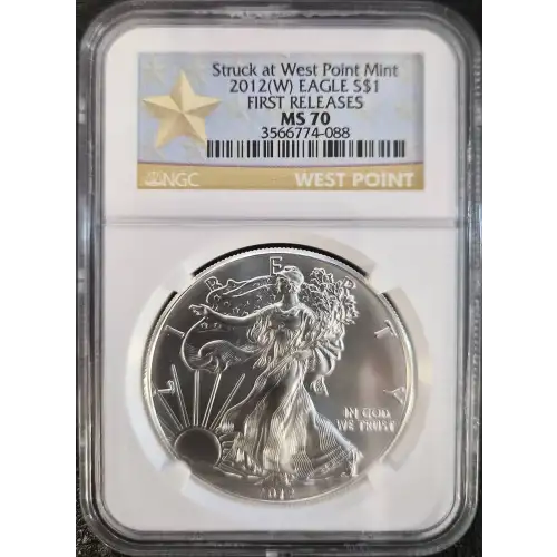 2012(W) FIRST RELEASES Struck at West Point Mint (2)