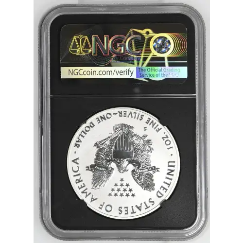 2012S - 1oz Silver Eagle San Francisco Eagle Set - S$1 NGC REV. PF70 (S20B-B10)