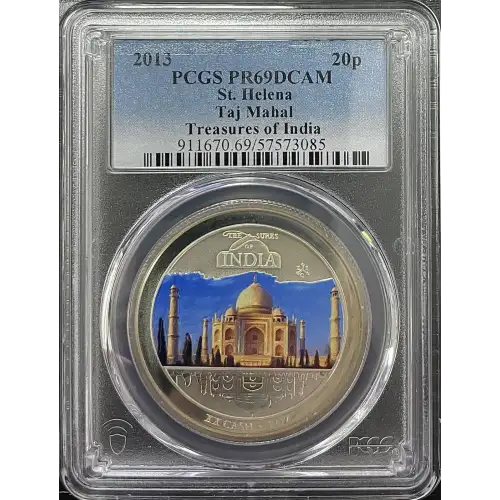2013 20p Taj Mahal Treasures of India, DCAM (2)