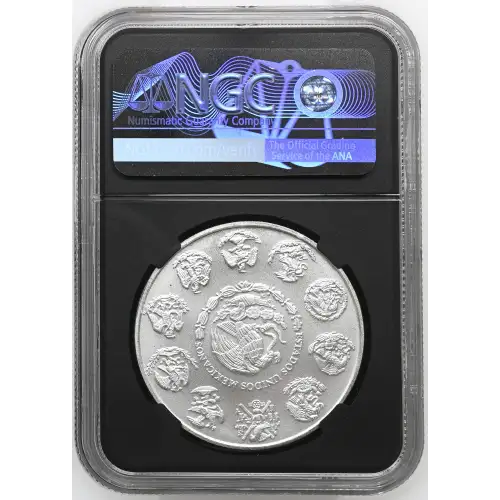 2013Mo - Mexico 1 Onza Silver Libertad - MS69 (S18A-B1) (2)