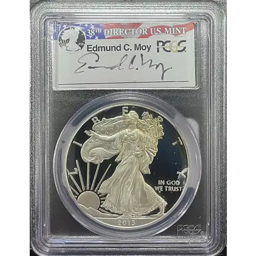 2013(W) - 1oz Silver Eagle - S$1 PCGS PR69DCAM (D11-B19)