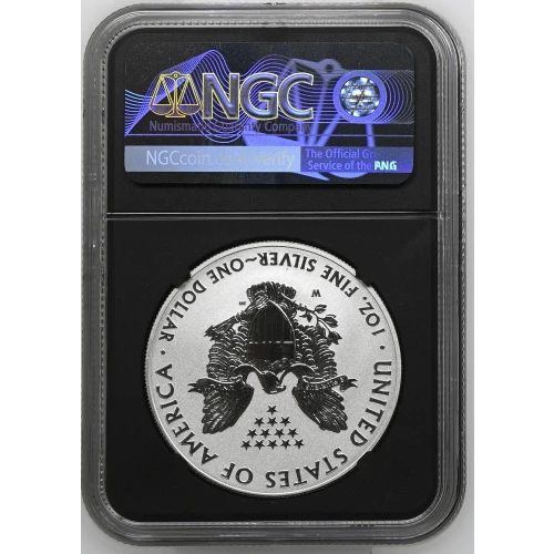 2013W - 1oz Silver Eagle West Point Eagle Set - S$1 NGC REVERSE PF70 (S20B-B10)