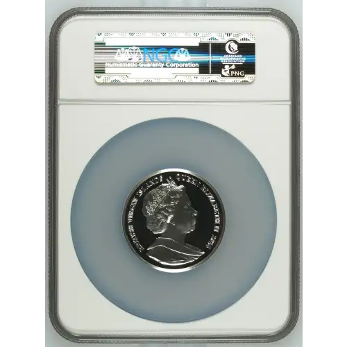 2014 4oz B.V. Island S$20 John F. Kennedy Ultra High Relief PF70 UC (D-7)