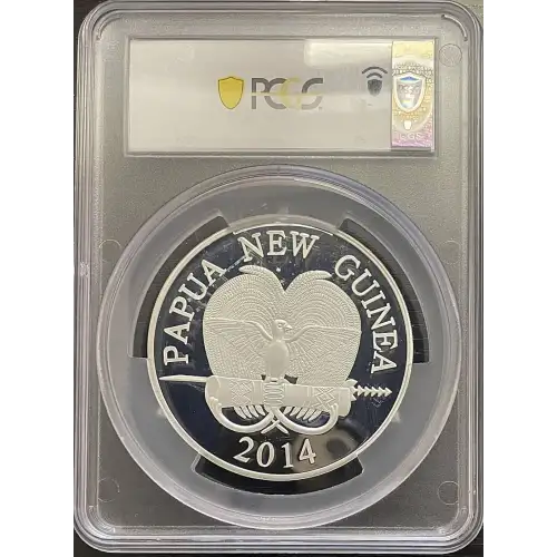 2014 PCGS PR69DCAM - Papua New Guinea - 10 Kina Precious Pearl 3oz (2)
