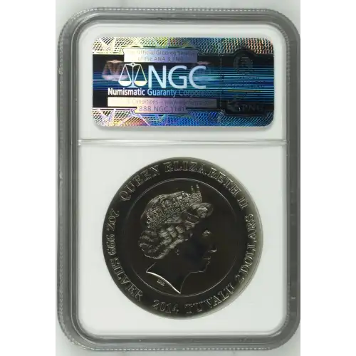 2014P 2oz POSEIDON - HIGH RELIEF FIRST RELEASES GODS OF OLYMPUS (3)