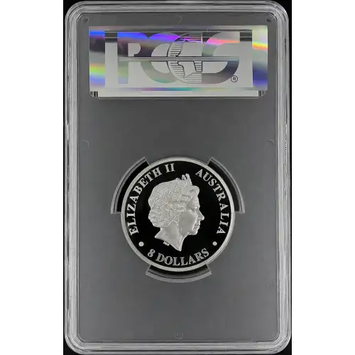 2014P - Australia 5oz Silver Wedge-Tailed Eagle HR - S$8 PCGS PR69DCAM (D-8) (3)