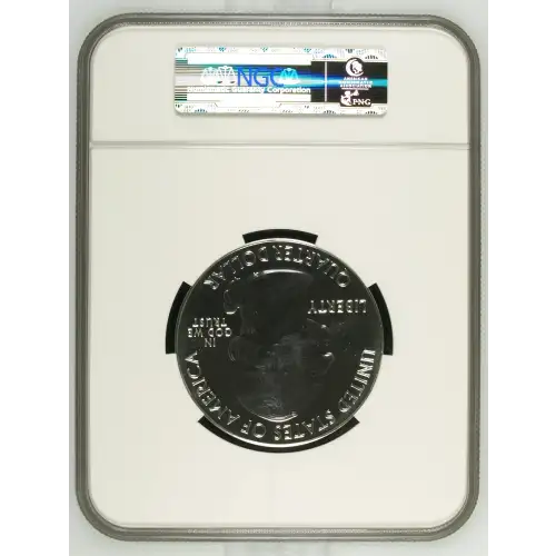 2015 5oz SILVER 25C BLUE RIDGE FIRST DAY OF ISSUE MS69 DPL (OB-168) (2)