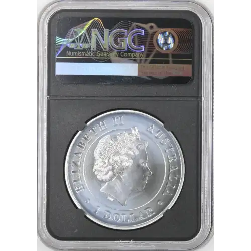2015 P Australia S$1 Funnel-Web Spider MS70 (S20B-B20) (2)