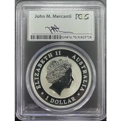 2015P 1oz Australia S$1 Wedge-Tailed Eagle PCGS MS70 (D11-B19)