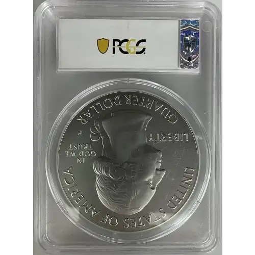 2015P - 5oz America the Beautiful Saratoga Silver Quarter - PCGS SP69 (D-14)