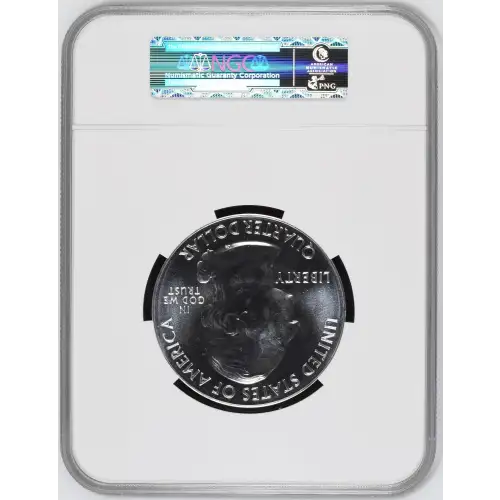2016 5oz SILVER 25C SHAWNEE MS 69 DPL (OB-168) (2)