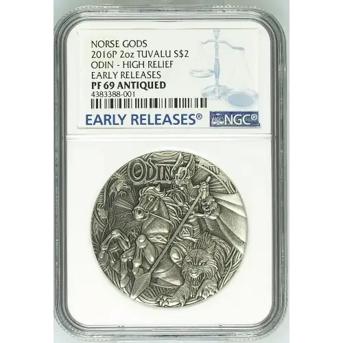 2016P 2oz ODIN - HIGH RELIEF EARLY RELEASES NORSE GODS (2)