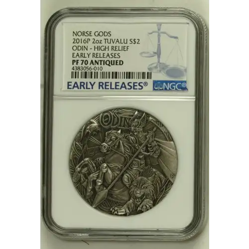 2016P 2oz ODIN - HIGH RELIEF EARLY RELEASES NORSE GODS (2)