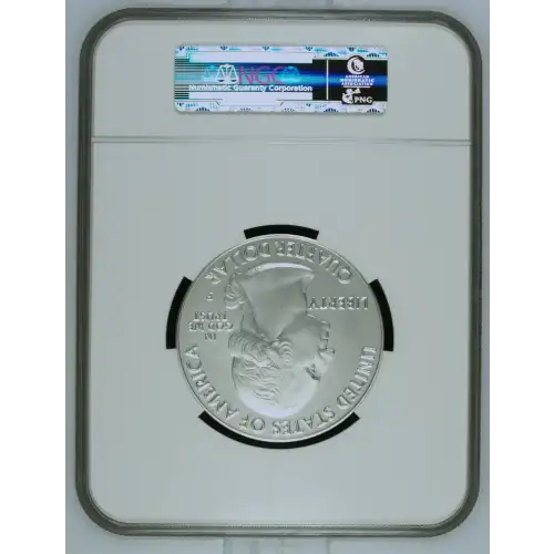 2016P - 5oz America the Beautiful Shawnee Silver Quarter - NGC ER SP70 (D-14)