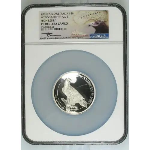 2016P 5oz Wedge-Tailed Eagle High Relief ULTRA CAMEO (2)