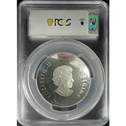 2017 - 5oz Canada S$50 Maple Leaves in Motion - PCGS PR69DCAM (D-7) (2)