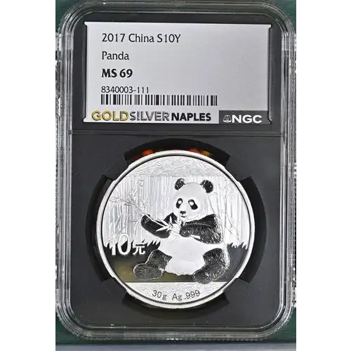 2017 China S10Y Panda MS 9.9
