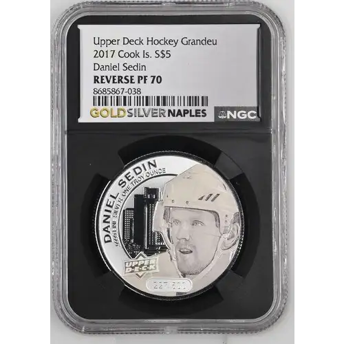 2017 Upper Deck Hockey Grandeur - Daniel Sedin  SP 70