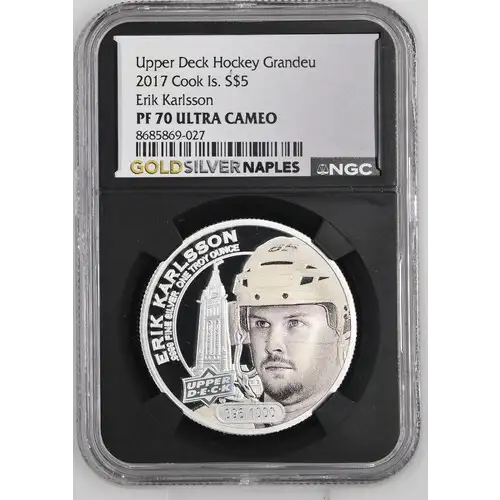 2017 Upper Deck Hockey Grandeur - Erik Karlsson  PF 70 UC