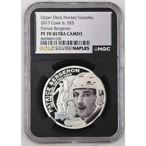 2017 Upper Deck Hockey Grandeur - Patrice Bergeron PF 70 UC