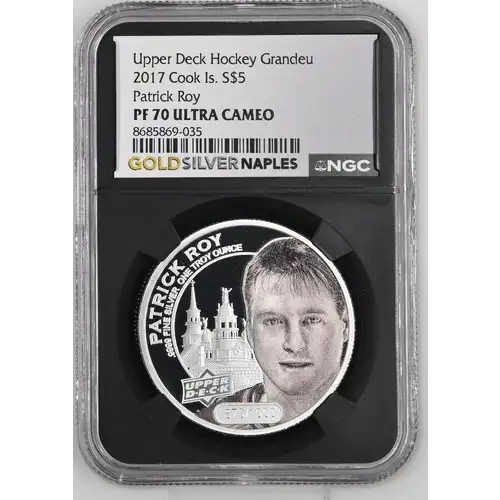 2017 Upper Deck Hockey Grandeur - Patrick Roy PF 70 UC