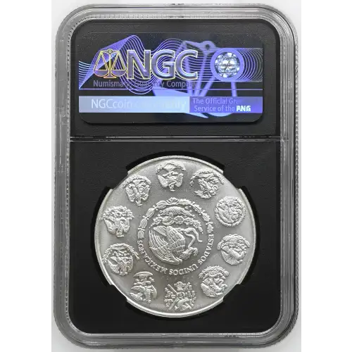 2017Mo - Mexico 1 Onza Silver Libertad - MS69 (S18A-B1) (2)