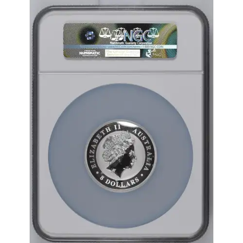 2017P 5oz Australia S$8 Wedge-Tailed Eagle High Relief REVERSE PF70 (D-7)