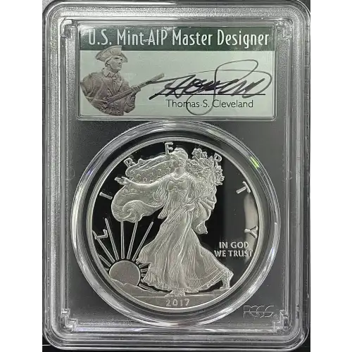 2017(W) - 1oz Silver Eagle First Strike - S$1 PCGS PR70DCAM (D11-B17)