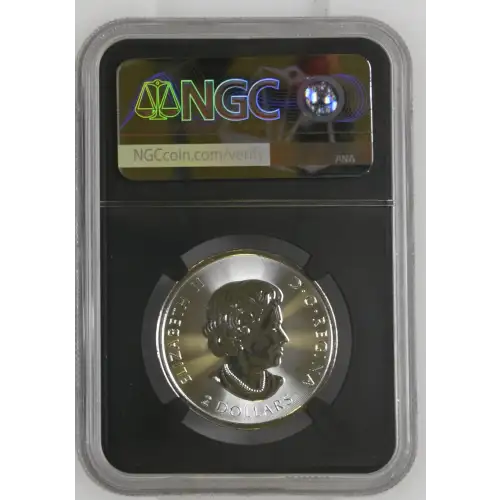 2018 - 0.5oz Polar Bear Silver Coin -Canada S$2- NGC GEM UNCIRCULATED (S14B-B2) (2)