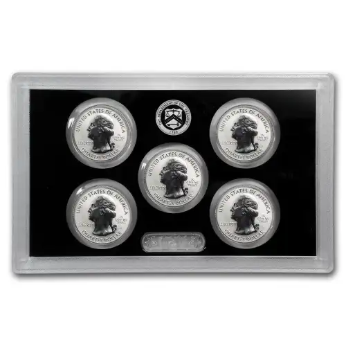 2018 - San Francisco Mint Silver Reverse Proof Set - (D-14)