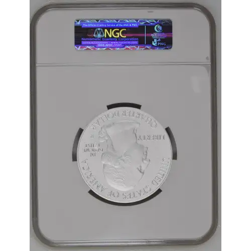 2018P - 5oz America the Beautiful Cumberland Island Quarter - NGC ER SP70 (D-14)
