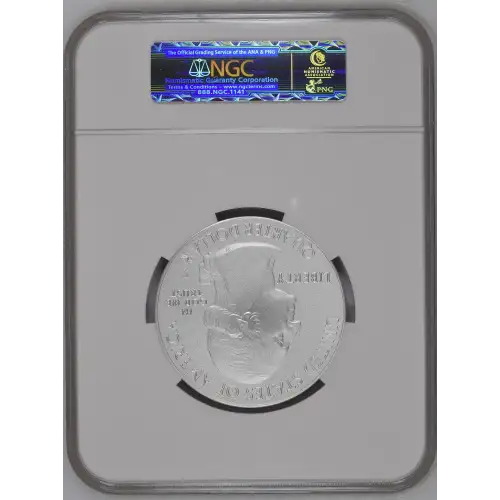 2018P - 5oz America the Beautiful Voyageurs Silver Quarter - NGC ER SP70 (D-14)