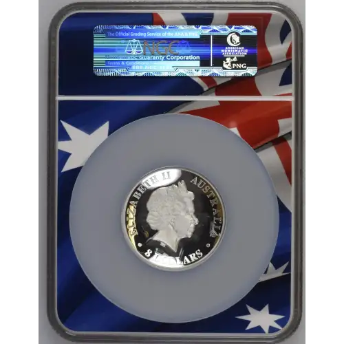 2018P - 5oz Australia S$8 Wedge-Tailed Eagle High Relief - FR NGC PF70 UC (D-3)