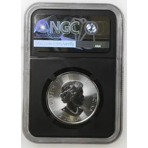 2019 - 0.5oz Polar Bear Silver Coin - Canada S$2 - NGC MS69 (D12-B3) (2)