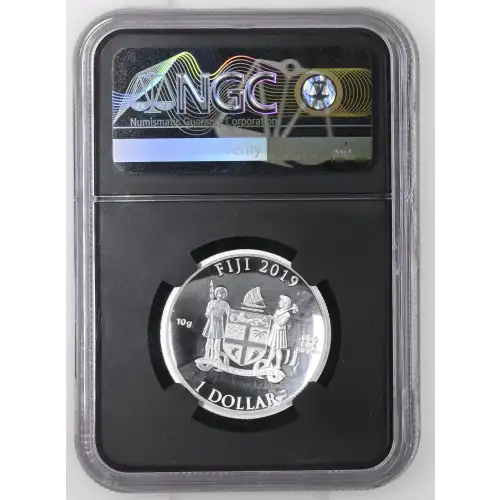 2019 10g Fiji S$1 Captain America PF70 UC (D-8)