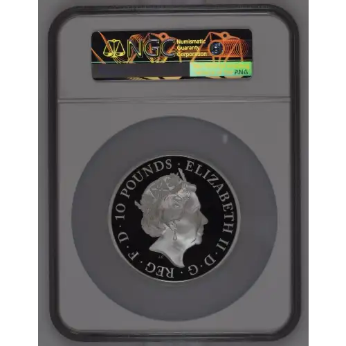 2019 5oz G. Britain S10PND Falcon Of the Plantagenets PF70 UC (D-7) (2)