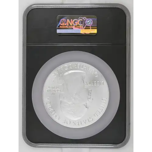 2019(P) - 5oz Silver Quarter - Pacific Historical Park SP69 (D-7)