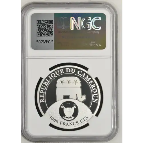 2020 1oz Cameroon S1000F Donald Trump-All Together HR NGC GEM PROOF (S19A-B30)