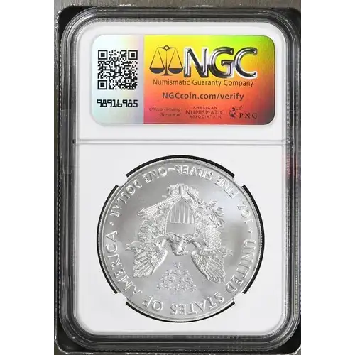 2020 - 1oz Silver Eagle S$1 NGC MS69 (2)